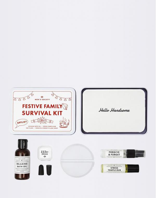 Men's Society Festive Family Survival Kit
