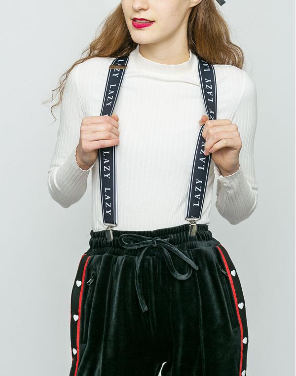 Lazy Oaf Lazy Braces BLACK/WHITE