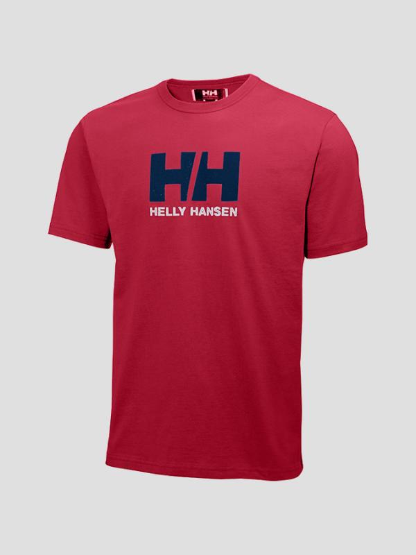 Tričko Helly Hansen LOGO T-SHIRT Červená