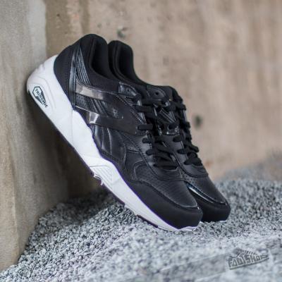 Puma R698 Black and White Wmns Black