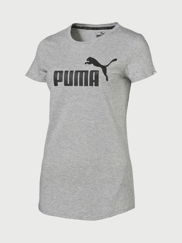 Tričko Puma ESS No.1 Tee W Šedá