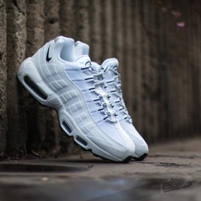 Nike Air Max 95 White/ Black-Black