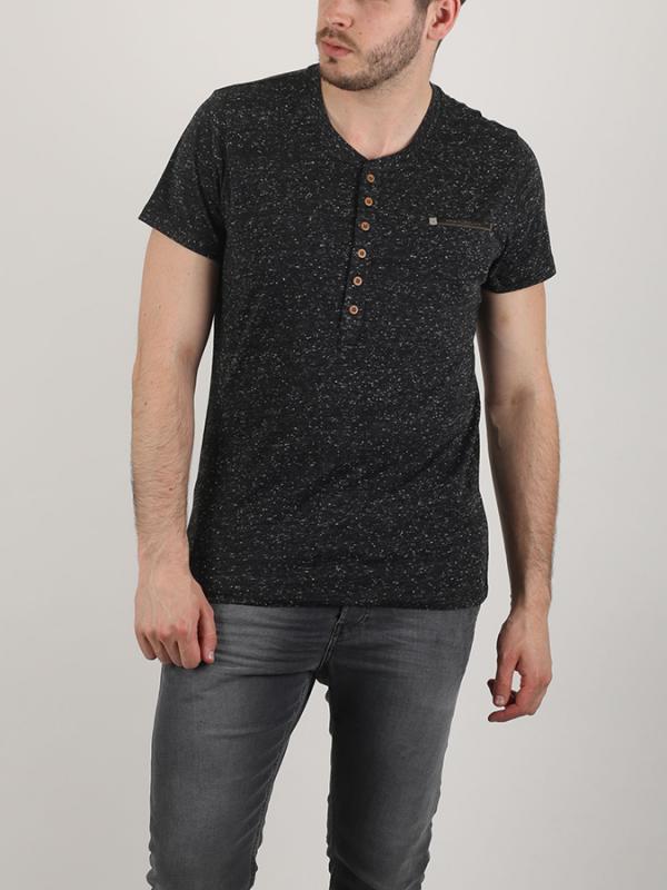 Tričko Diesel T-Erato Camicia Černá