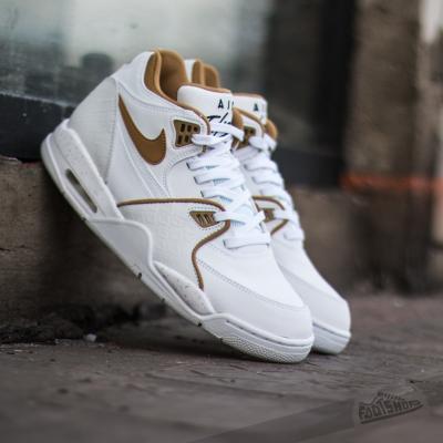 Nike Air Flight 89 White/Gold-Pure Platinum
