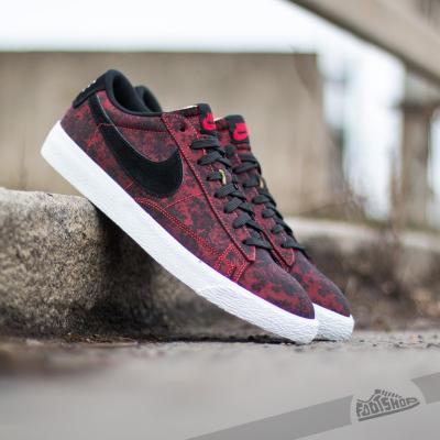 Nike Blazer Low Premium Vintage University Red/Black-White