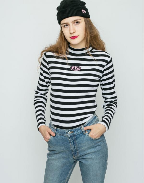 Lazy Oaf Lazy Patch Rib Black/White L