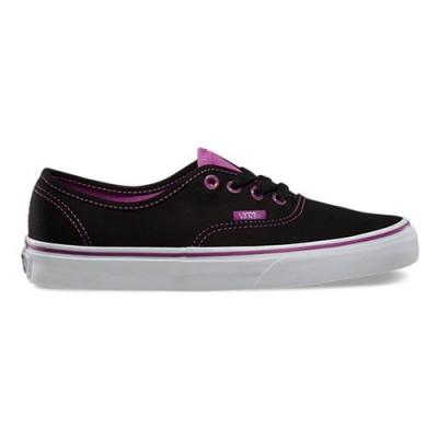 Vans Authentic (Cleareylts) Black/Radiant Orchid