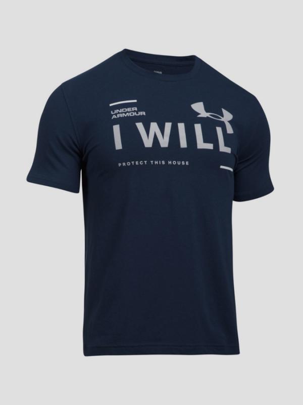 Tričko Under Armour I Will SS Modrá