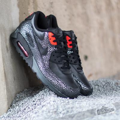 Nike Air Max 90 Deluxe Black/Black/Infrared