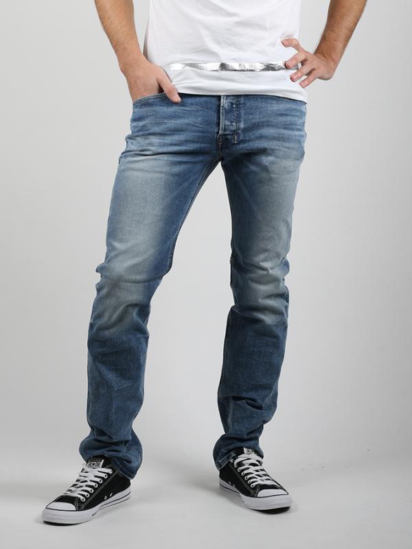 Džíny Diesel Belther L.32 Pantaloni Modrá