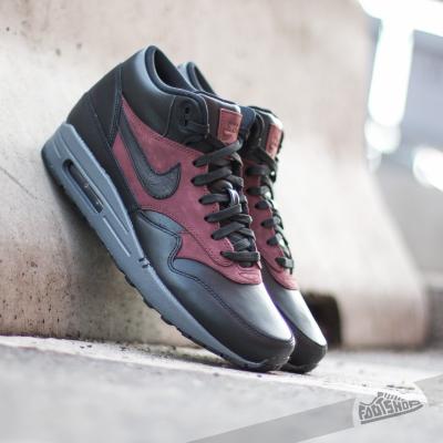 Nike Air Max 1 Mid Deluxe QS Black/Black Barkroot Brown