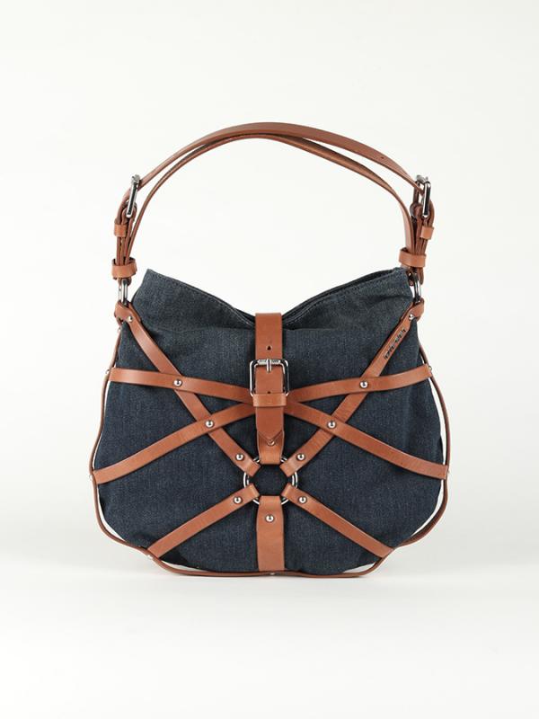 Taška Diesel Julie S - Shoulder Bag Modrá