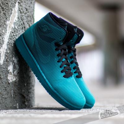 Air Jordan 4LAB1 Black/ Tropical Teal Noir/Bleind
