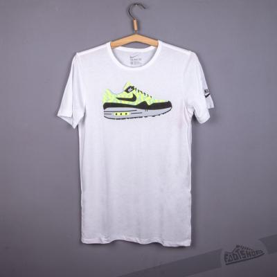 Nike Tee-Air Max White/Volt