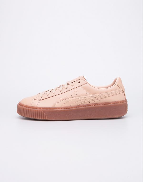 Sneakers - tenisky Puma Naturel Platform Veg Tan Natural Vachetta