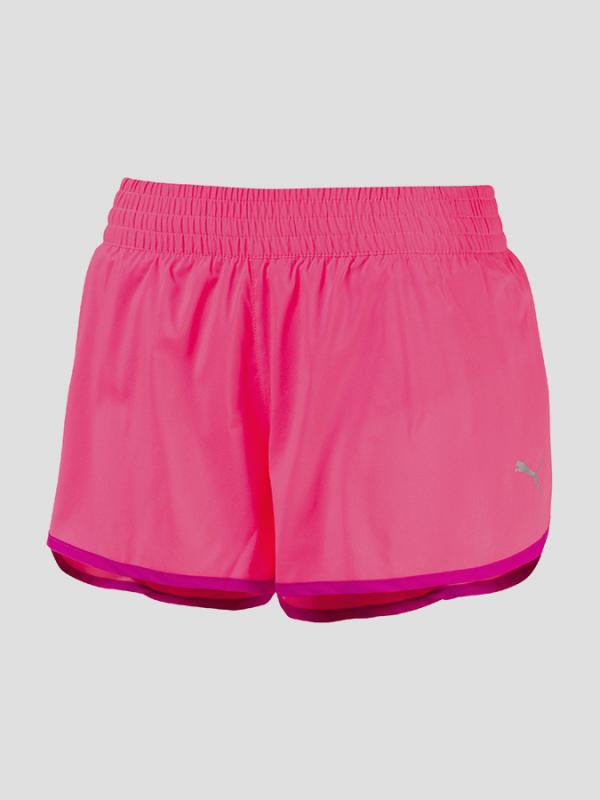 Kraťasy Puma Core-Run 3" Shorts W Růžová