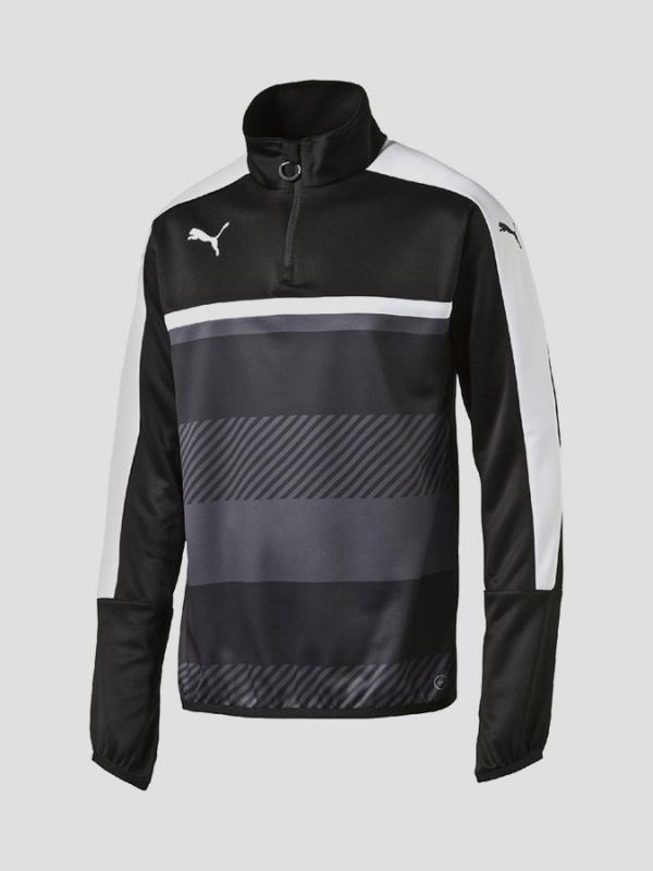 Mikina Puma Veloce 1 4 Zip Training Top black Černá