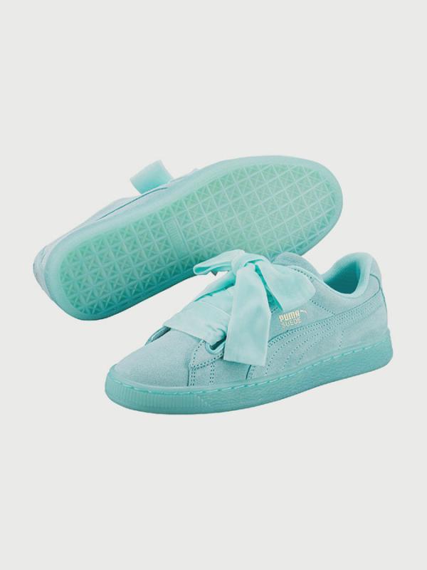 Boty Puma Suede Heart RESET Wn s Modrá