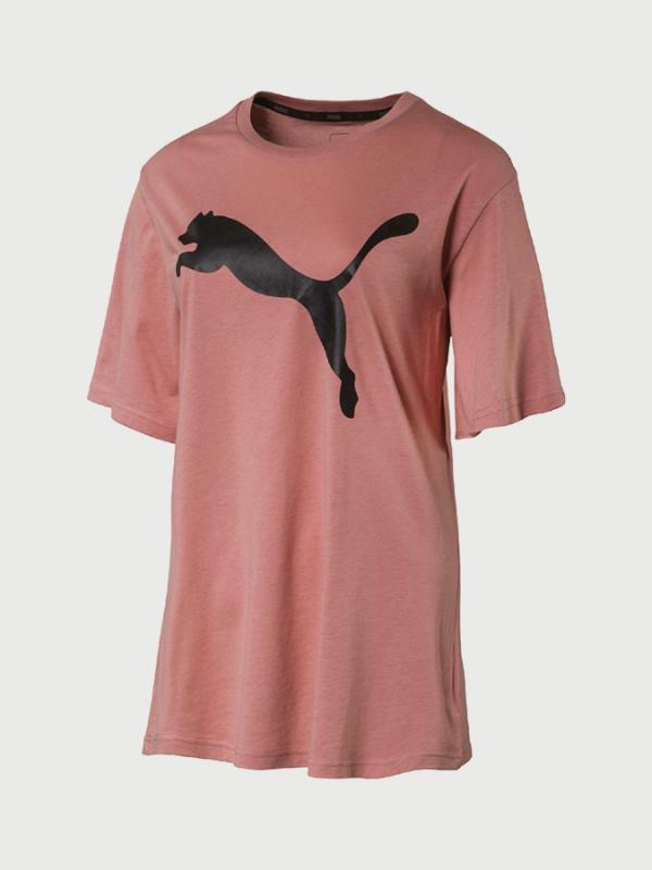 Tričko Puma EVOSTRIPE Boyfriend Tee Hnědá
