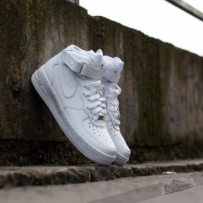 Nike Wmns Air Force 1 Mid ´07 LE White/White