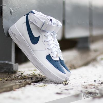 Nike Air Force 1 Mid´07 White/Blue Legend-White