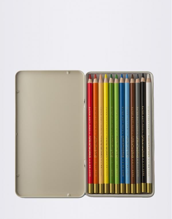 PrintWorks 12 Colour Pencils