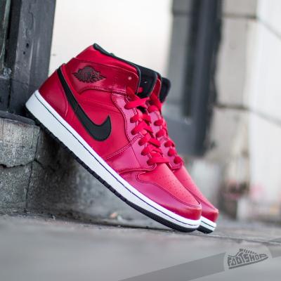 Air Jordan 1 Mid Gym Red/Black-White