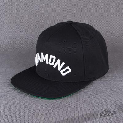 Diamond Arch Snapback Black