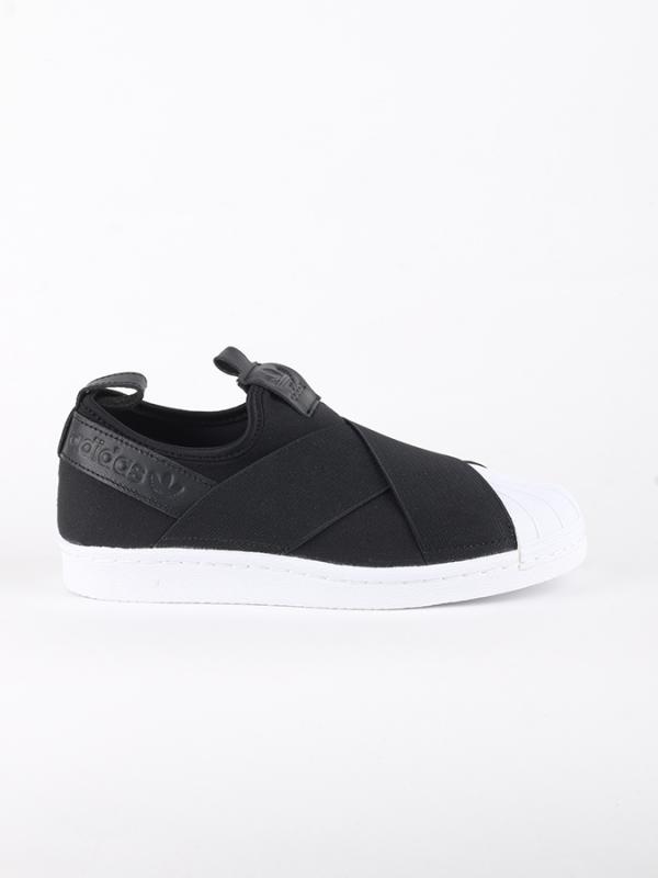 Boty adidas Originals Superstar Slipon Černá