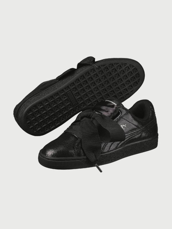 Boty Puma Basket Heart NS Wn s Černá