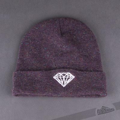Diamond Brilliant Beanie Burgundy