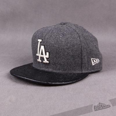 New Era 59FIFTY Melton Metal LA Dodgers Grey/Black