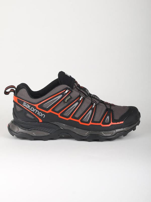 Boty Salomon X ULTRA 2 GTX® AUTOBAHN/BLACK/Tomato Red Černá