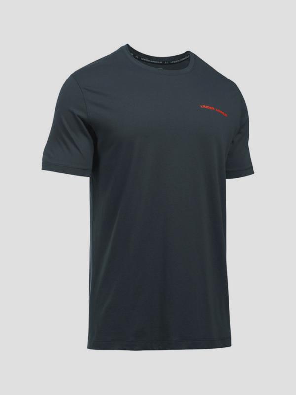 Tričko Under Armour Charged Cotton SS T Černá