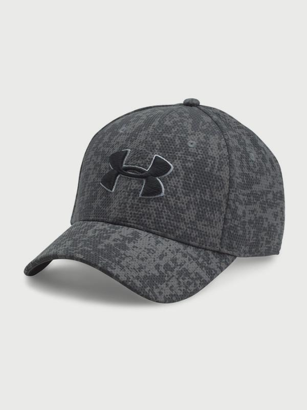 Kšiltovka Under Armour Men's Print Blitzing Cap Šedá