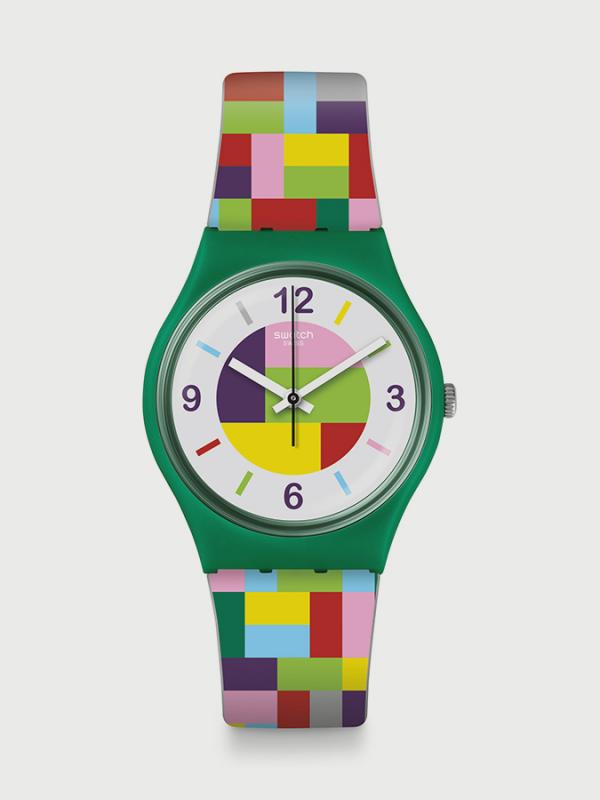 Hodinky Swatch GG224 Zelená