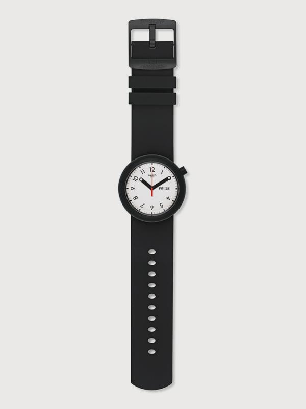 Hodinky Swatch PNB700 Černá