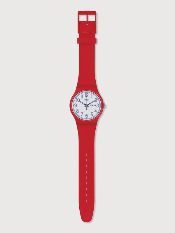 Hodinky Swatch SUOR707 Červená