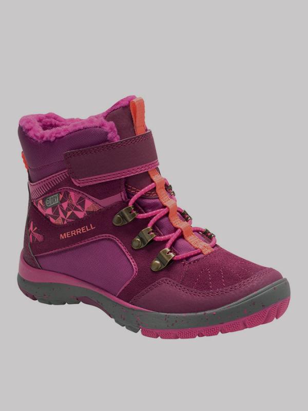 Boty Merrell MOAB FST POLAR MID A/C WTPF Růžová