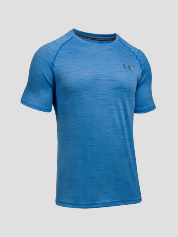 Tričko Under Armour Tech SS Tee Modrá
