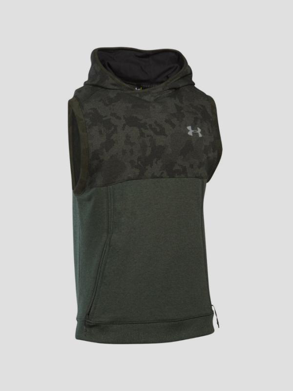 Mikina Under Armour Threadborne Sleeveless PO Zelená
