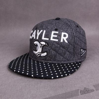 Cayler & Sons No. 1 Throwback Grey Wool/Black/White