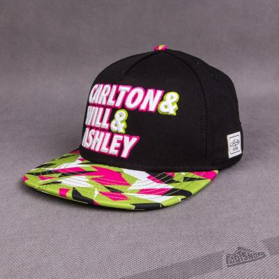 Cayler & Sons Geoffrey Cap Black/Green/Pink
