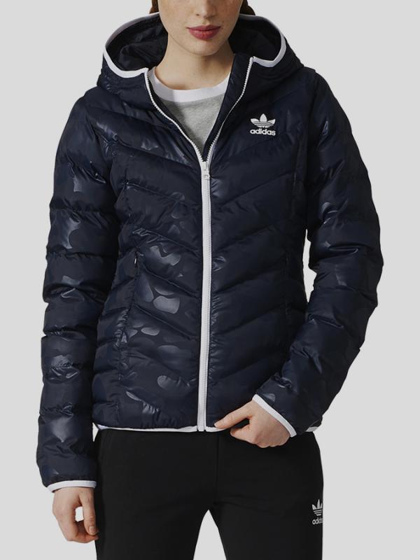 Bunda adidas Originals SLIM JACKET AOP Černá