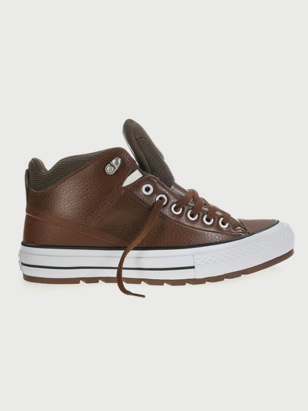 Boty Converse Chuck Taylor All Star Street Boot Hnědá