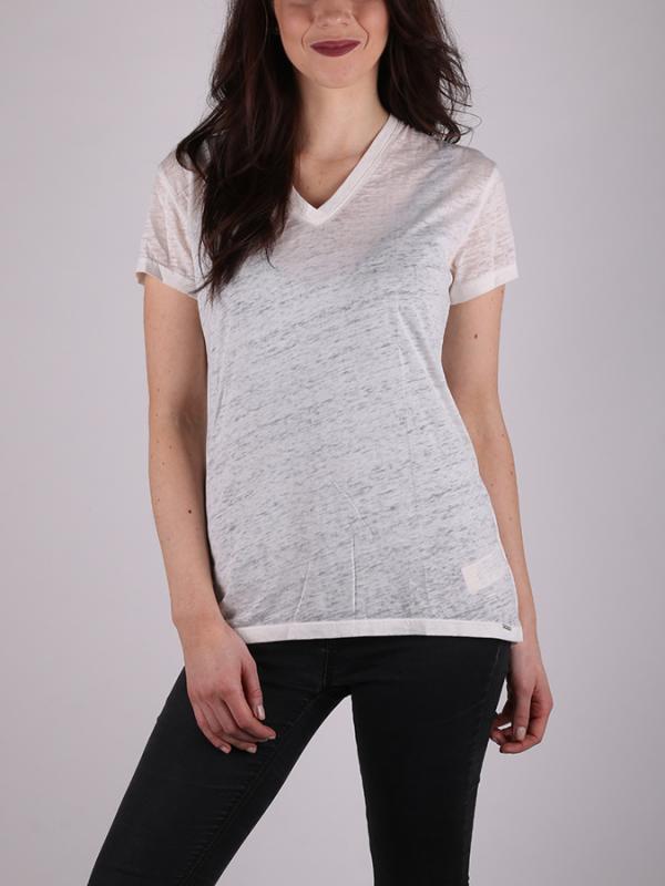 Tričko Diesel T-Sully-Vneck-A Maglietta Šedá