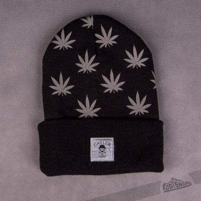 Cayler & Sons Budz´n Stripes Oldschool Beanie Black/Reflective
