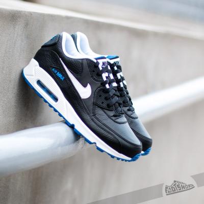 Nike Air Max 90 LTR Black/White-Hyper Cobalt