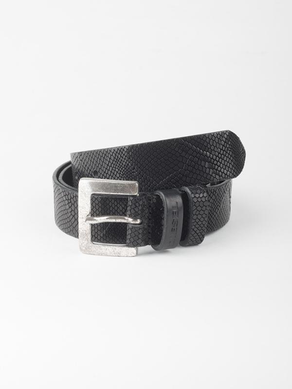 Pásek Diesel B-Jungly - Belt Černá