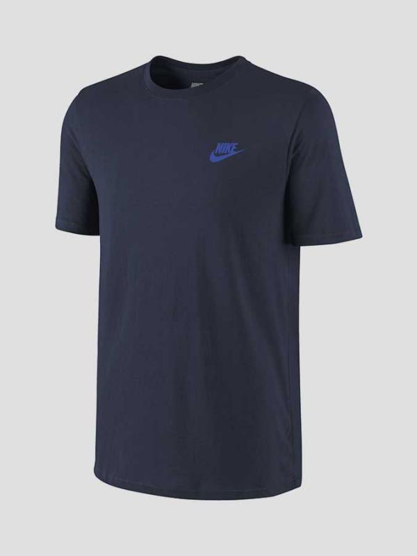 Tričko Nike TEE-EMBRD FUTURA Modrá